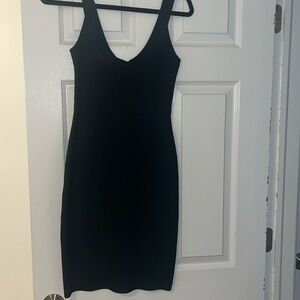 Black herve dress